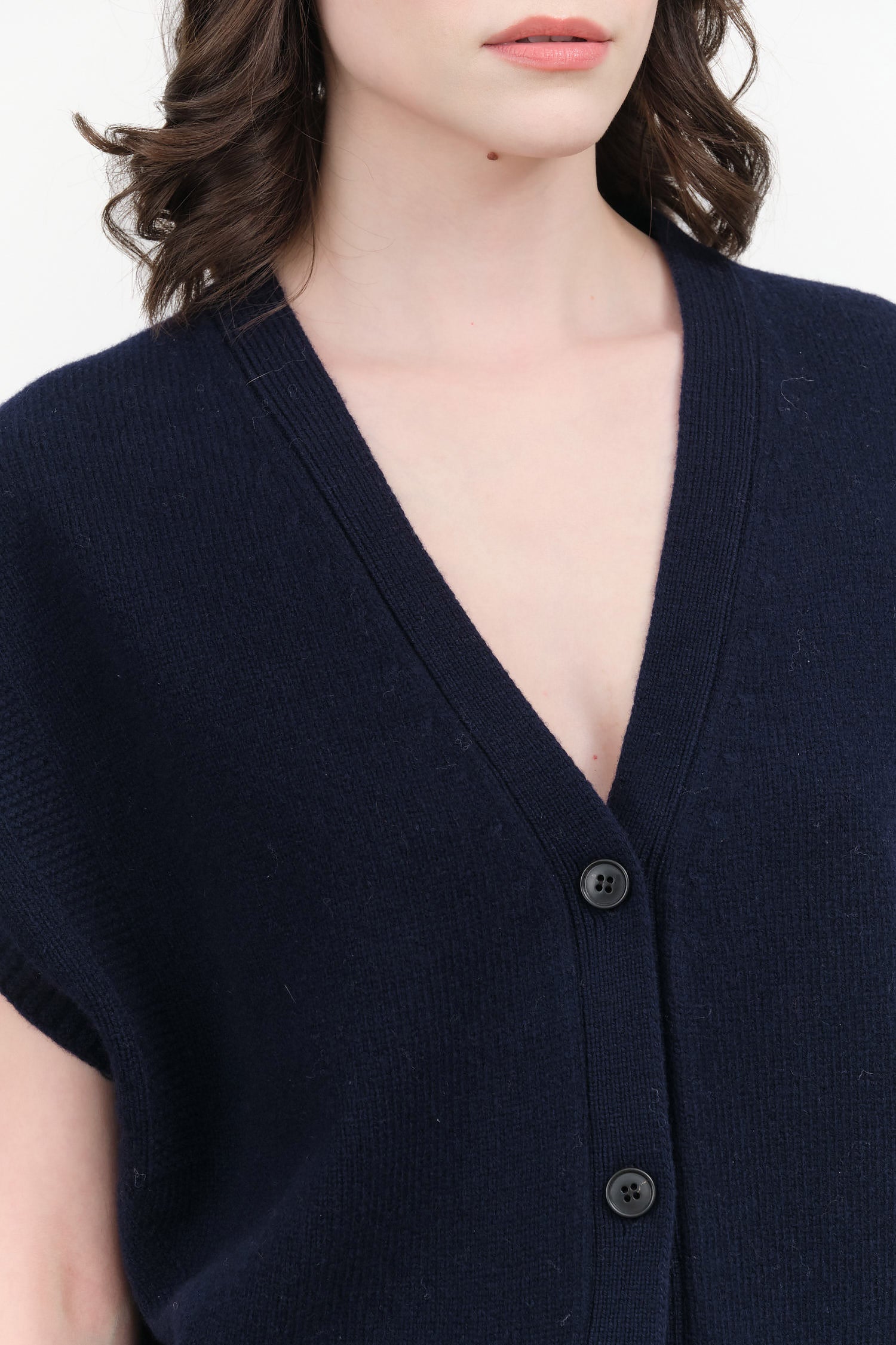 Navy Zoe Top by Nicholson and Nicholson