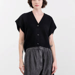 Nicholson & Nicholson Apparel Womens Sweaters Zoe Top in Black Black / One Size