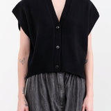 Nicholson & Nicholson Apparel Womens Sweaters Zoe Top in Black Black / One Size