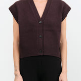 Nicholson & Nicholson Apparel Womens Sweaters Zoe Top in Brown