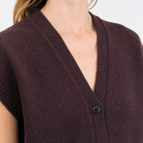 Nicholson & Nicholson Apparel Womens Sweaters Zoe Top in Brown
