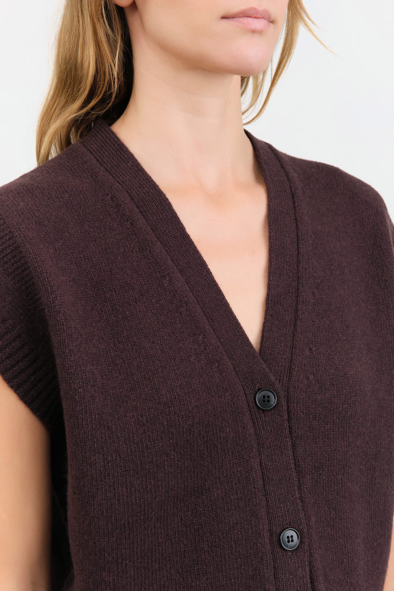 Nicholson & Nicholson Apparel Womens Sweaters Zoe Top in Brown