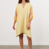 Ninaleuca Apparel Womens Dresses Carolina Dress in Yellow Yellow / One Size