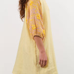 Ninaleuca Apparel Womens Dresses Carolina Dress in Yellow Yellow / One Size