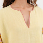 Ninaleuca Apparel Womens Dresses Carolina Dress in Yellow Yellow / One Size