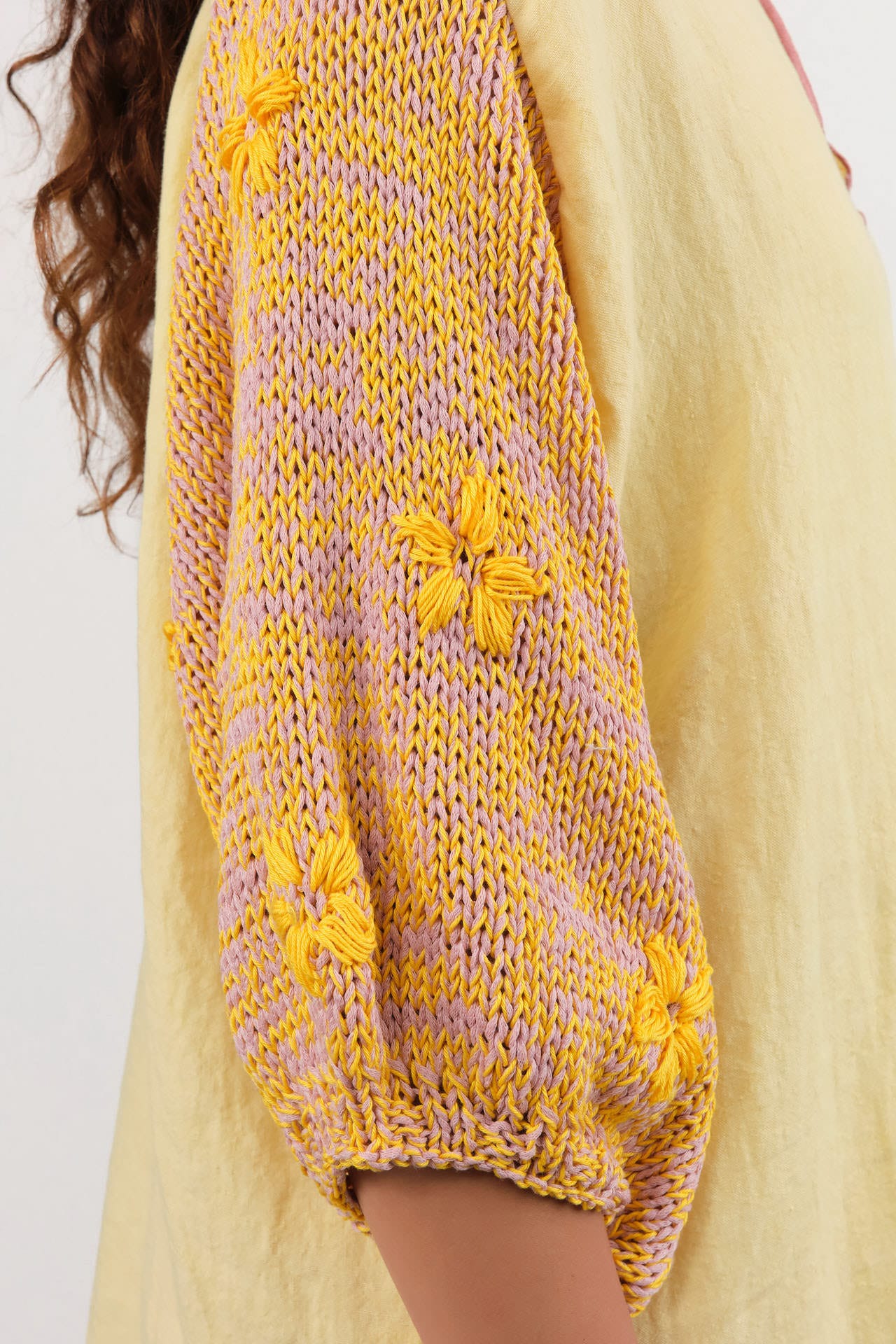 Ninaleuca Apparel Womens Dresses Carolina Dress in Yellow Yellow / One Size