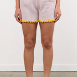 Ninaleuca Apparel Womens Shorts Crochet Shorts in Pink Pink / One Size