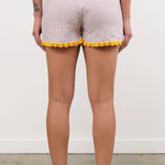 Ninaleuca Apparel Womens Shorts Crochet Shorts in Pink Pink / One Size