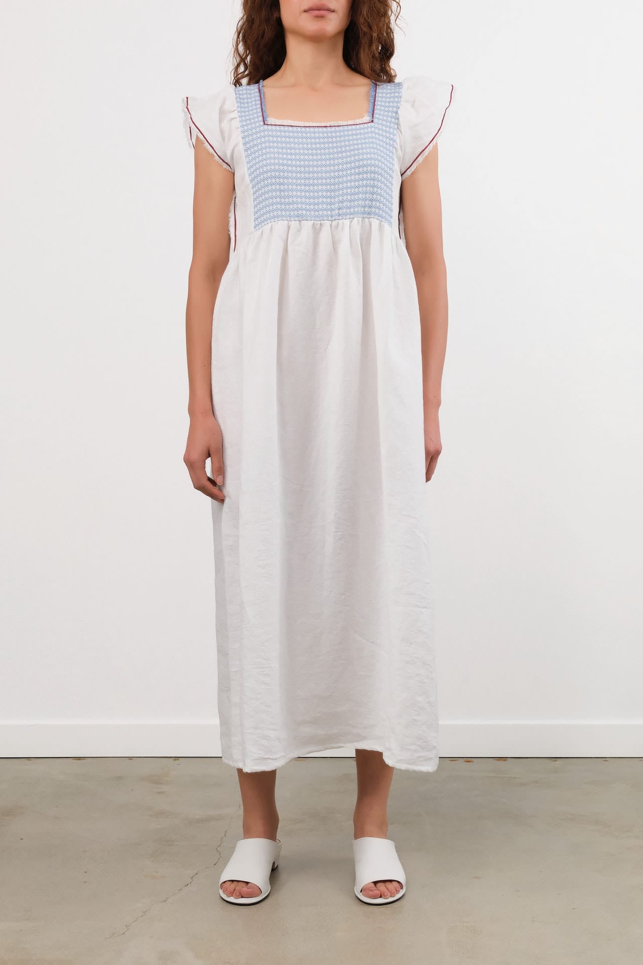 Ninaleuca Apparel Womens Dresses Jilly Dress White / One Size