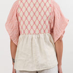 Ninaleuca Apparel Womens Blouses Laura Top Cream / One Size