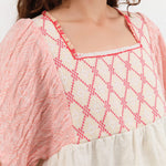 Ninaleuca Apparel Womens Blouses Laura Top Cream / One Size