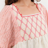 Ninaleuca Apparel Womens Blouses Laura Top Cream / One Size