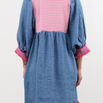 Ninaleuca Apparel Womens Dresses Tulum Short Dress Blue / One Size