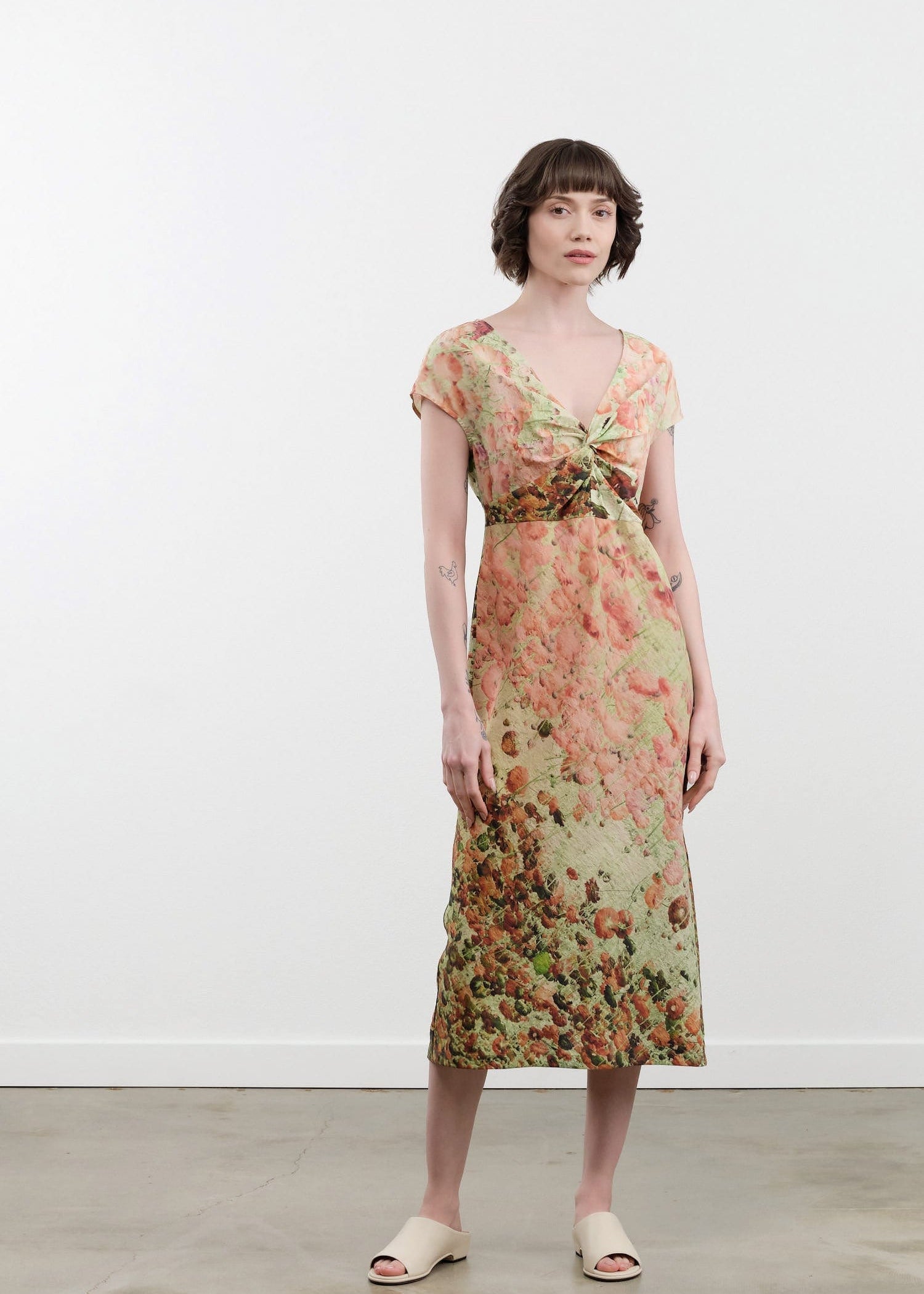 No. 6 Apparel Womens Dresses Naomi Dress Auburn Floral / XSmall