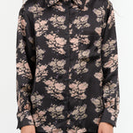 Cullen Shirt by No. 6 in Black Shadow Floral