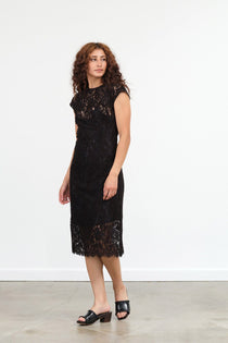 No. 6 Apparel Womens Dresses Erika Dress Black / XSmall