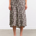 No. 6 Apparel Womens Skirts Mitta Skirt in Mint Ink Blot
