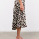 No. 6 Apparel Womens Skirts Mitta Skirt in Mint Ink Blot