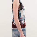 No. 6 Apparel Womens Blouses Rae Tank in Cinema