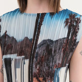 No. 6 Apparel Womens Blouses Rae Tank in Cinema
