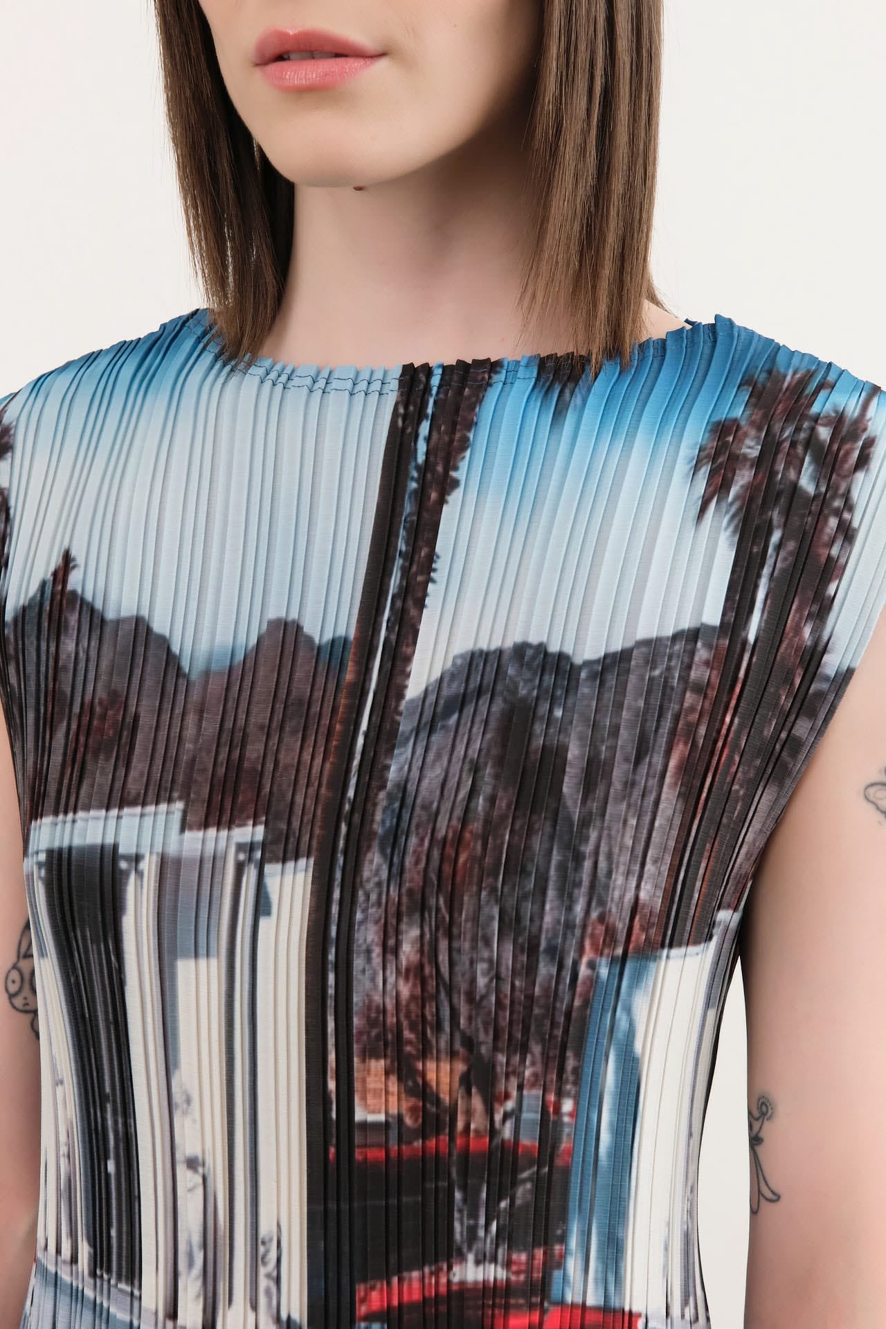 No. 6 Apparel Womens Blouses Rae Tank in Cinema