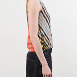 No. 6 Apparel Womens Blouses Rae Tank in Plaid