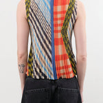 No. 6 Apparel Womens Blouses Rae Tank in Plaid