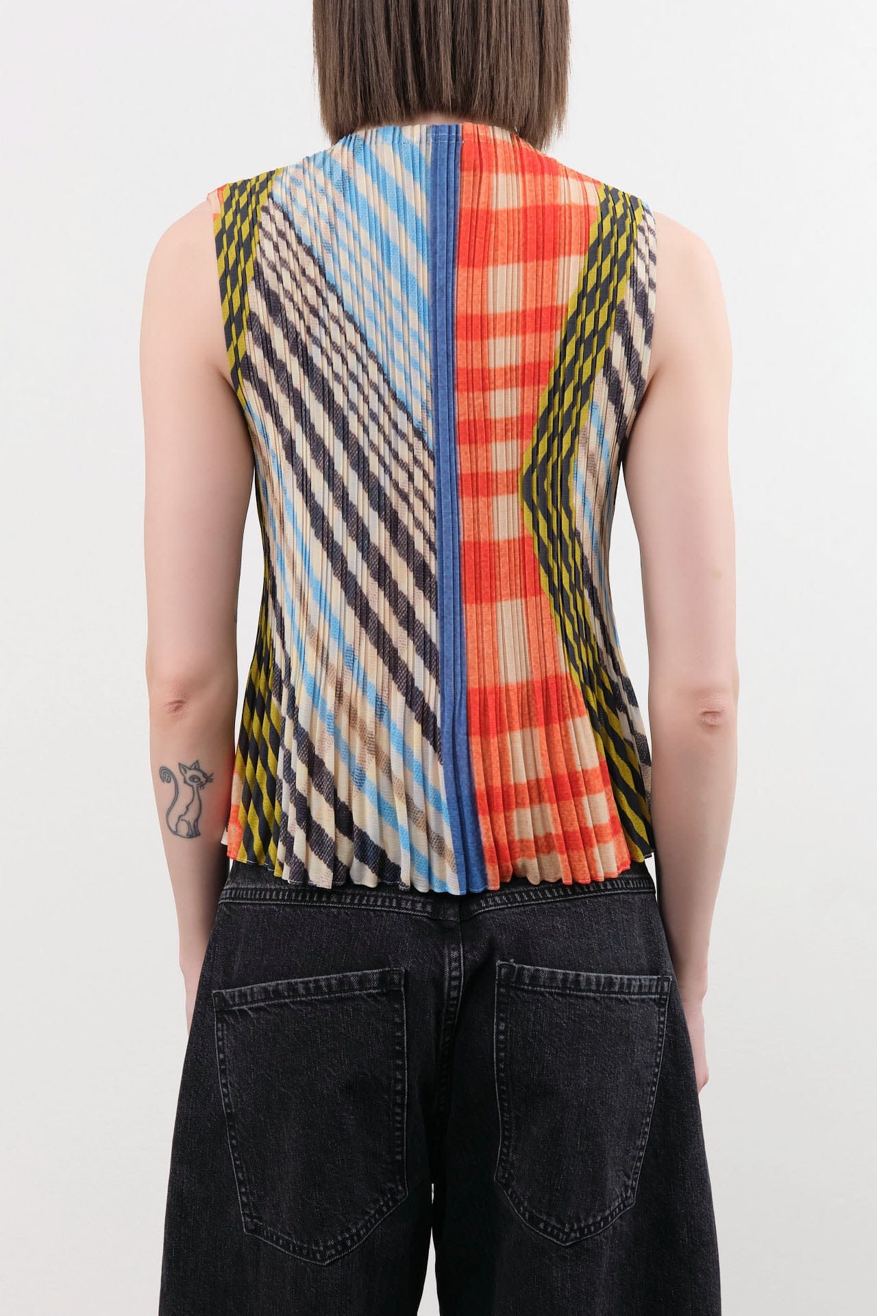 No. 6 Apparel Womens Blouses Rae Tank in Plaid