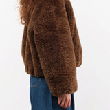 No. 6 Apparel Womens Outerwear Reversible Wicke Bomber