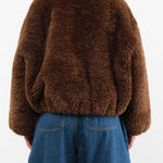 No. 6 Apparel Womens Outerwear Reversible Wicke Bomber