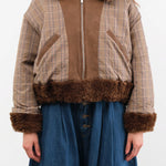 No. 6 Apparel Womens Outerwear Reversible Wicke Bomber
