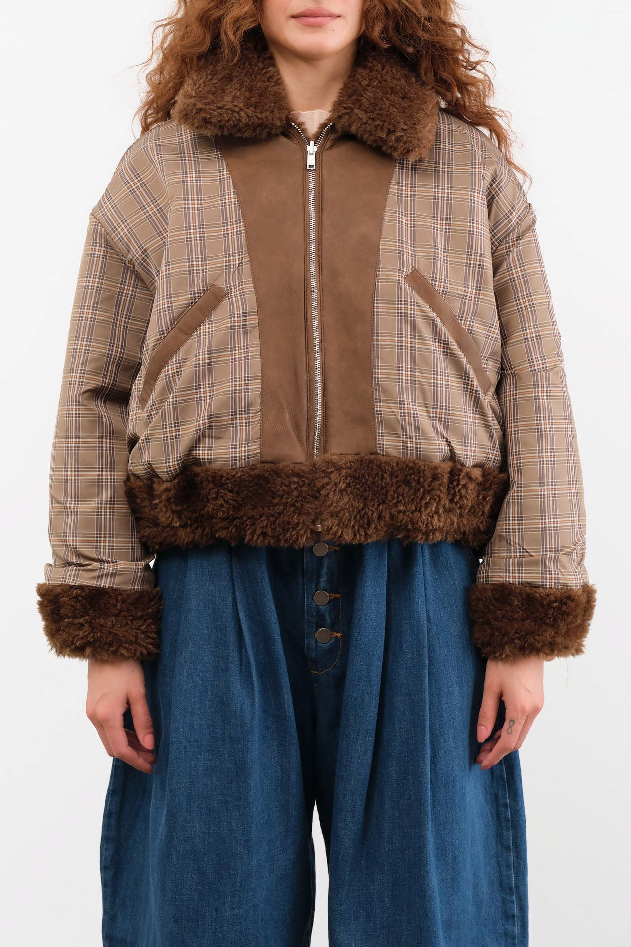 No. 6 Apparel Womens Outerwear Reversible Wicke Bomber