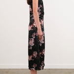 No. 6 Apparel Womens Dresses Rochelle Dress in Black Rose