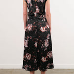 No. 6 Apparel Womens Dresses Rochelle Dress in Black Rose
