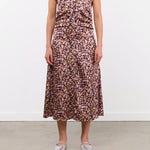 No. 6 Apparel Womens Dresses Rochelle Dress in Pink Ink Blot