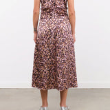 No. 6 Apparel Womens Dresses Rochelle Dress in Pink Ink Blot