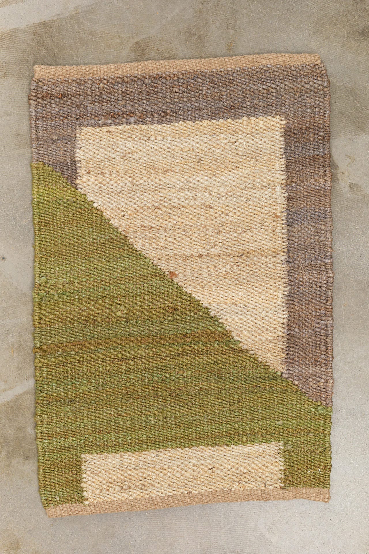 Tantuvi Home Rugs No. 7 Moss Hemp Rug No. 7 Moss / 2' L X 3' W