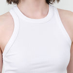 Soft White Amaya Tank by NSF