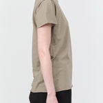 NSF Basic Short Sleeve Tee Shirt Moore Tee in Light Green Fern