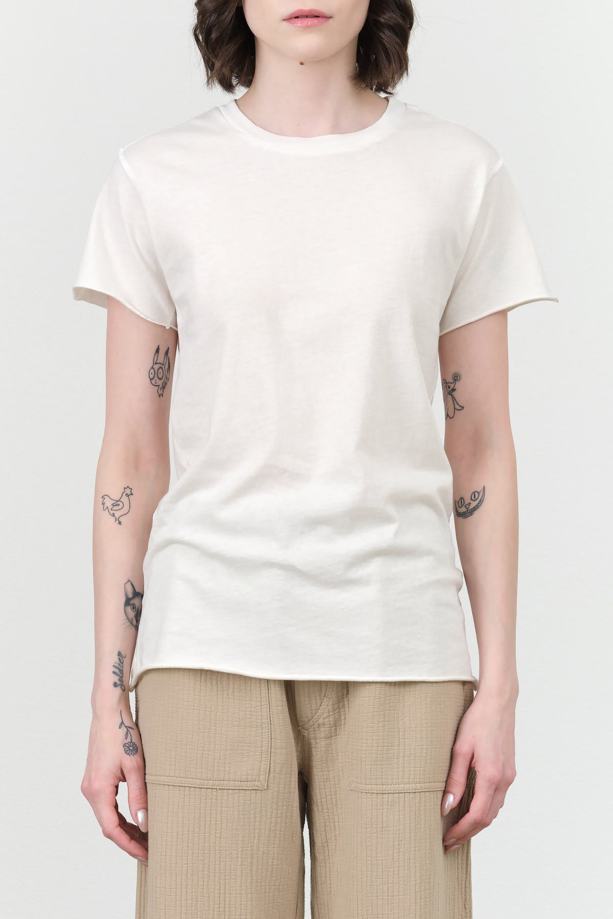 Moore Tee by NSF in Soft White