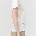 NSF Basic Short Sleeve Moore Tee in Soft White