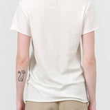 Basic Soft Bright White Short Sleeve Moore Tee by NSF 