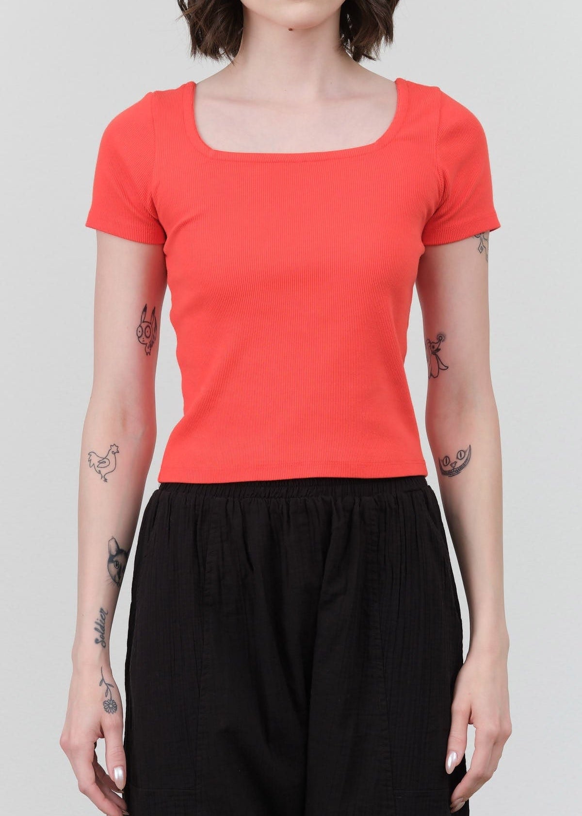 NSF Apparel Womens Blouses Noelle Top in Mars