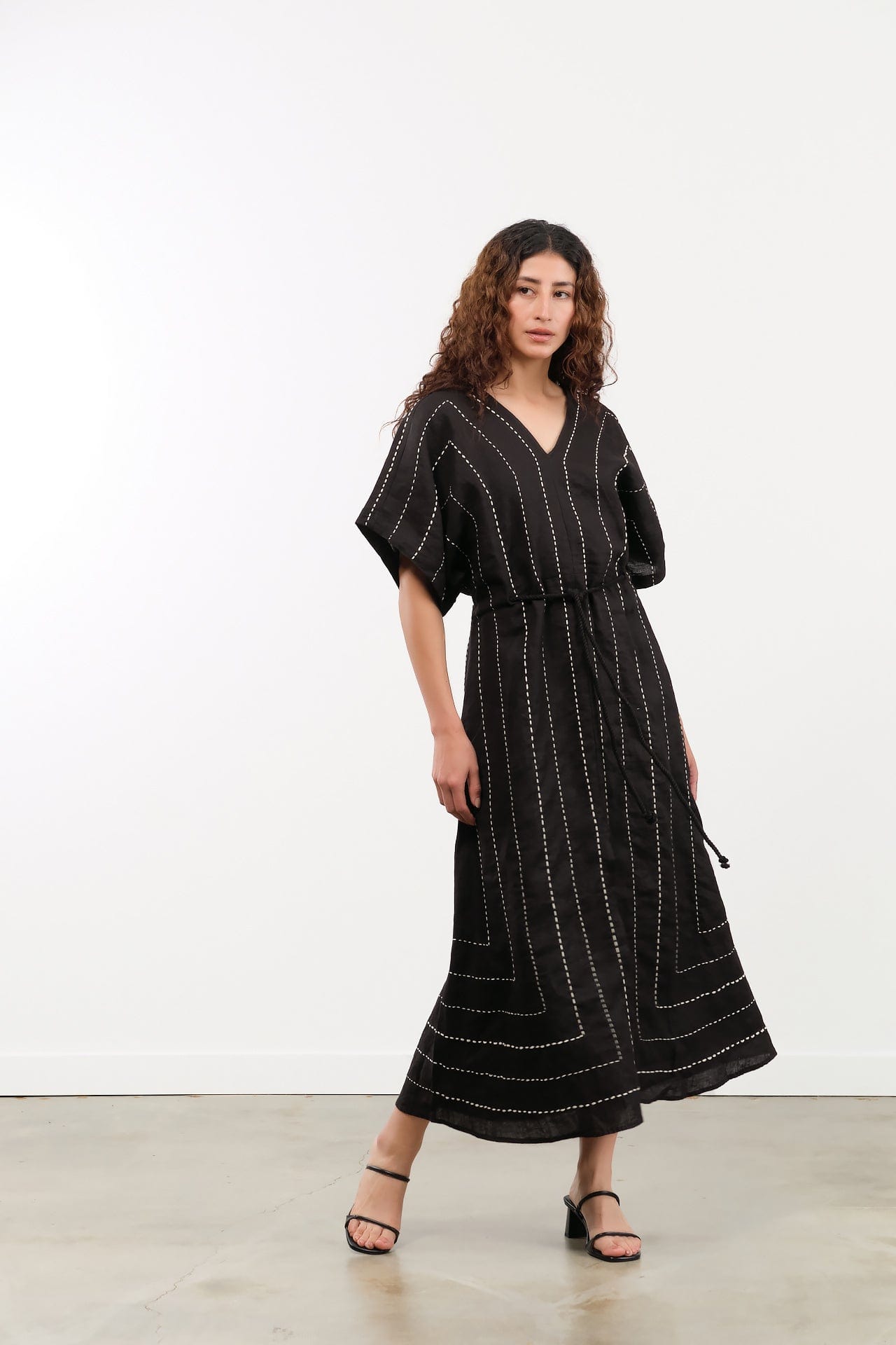 Nymane Apparel Womens Dresses Adrienne Dress Black / XSmall