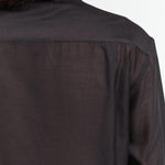 Upper back view of Pleated Hutton Shirt
