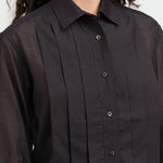 Chest view of Pleated Hutton Shirt