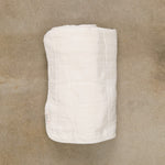OONA Home Bedding The Plaid Bed Cover White / 49" L X 63" W
