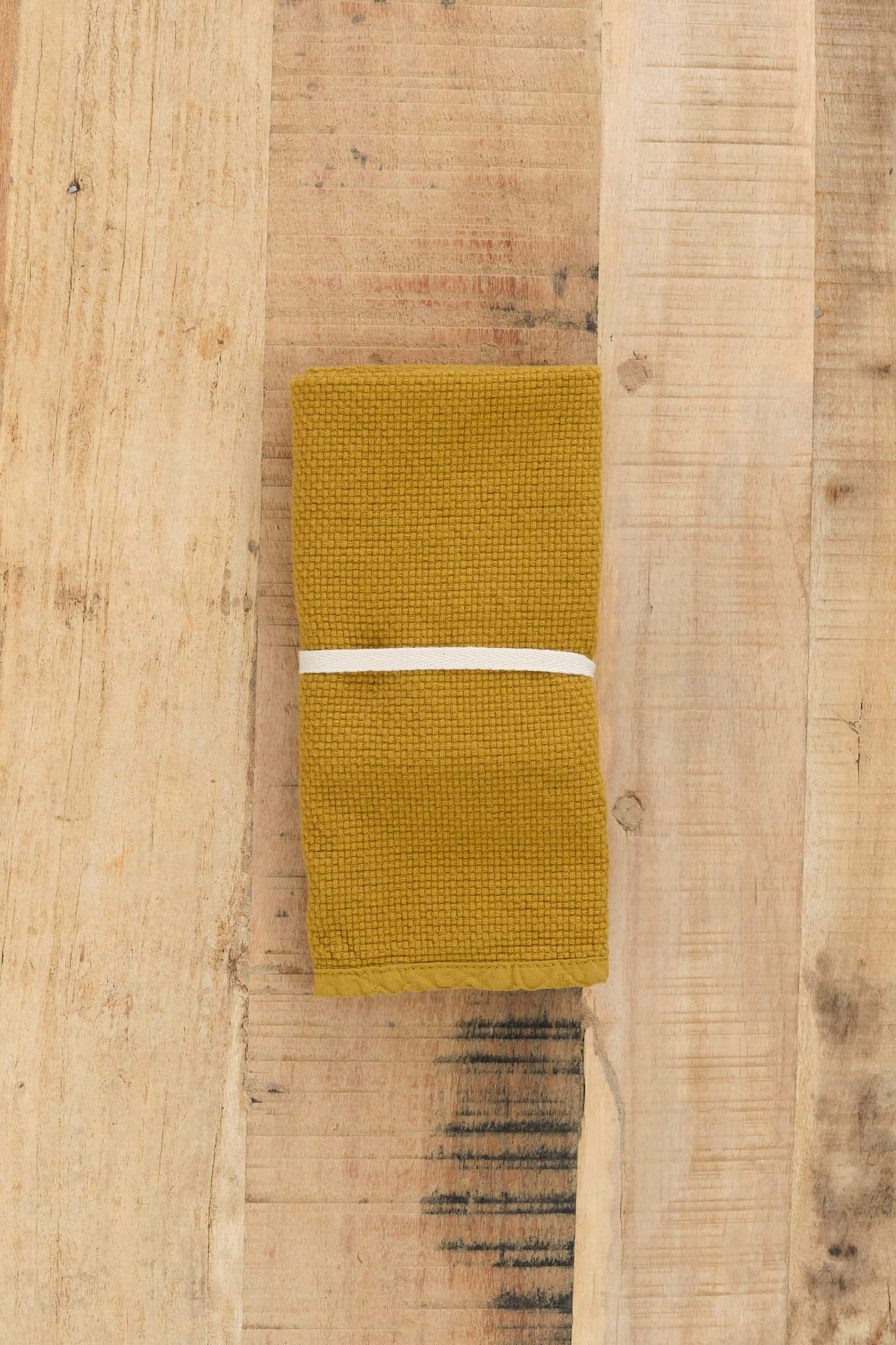 OONA Home Bath Towels The Washcloth Curry / 12" L X 20" W