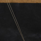 Pamela Love Jewelry Necklaces Memento Mori Necklace Ruby / 16" Chain