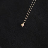 Pamela Love Jewelry Necklaces Memento Mori Necklace Ruby / 16" Chain